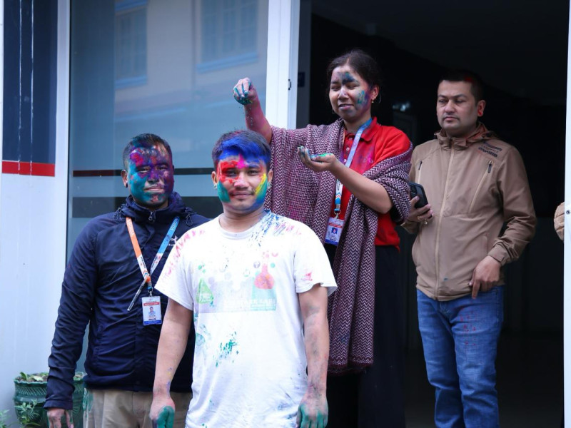 Holi Celebration At VNVNEPAL 2080 (2024)