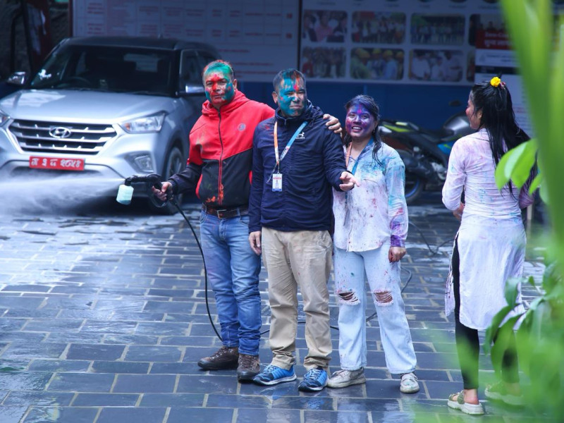 Holi Celebration At VNVNEPAL 2080 (2024)