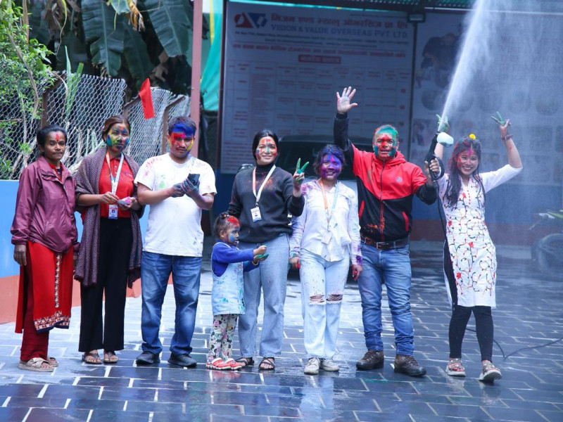 Holi Celebration At VNVNEPAL 2080 (2024)