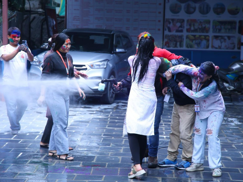 Holi Celebration At VNVNEPAL 2080 (2024)