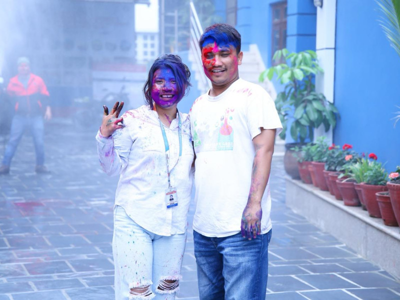 Holi Celebration At VNVNEPAL 2080 (2024)